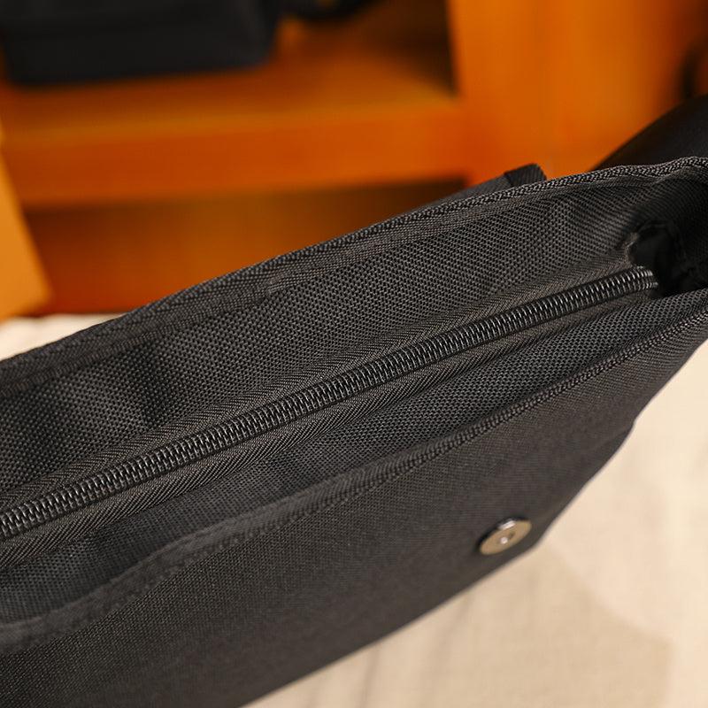 Men's Canvas Crossbody Bag Outdoor Messenger Bag