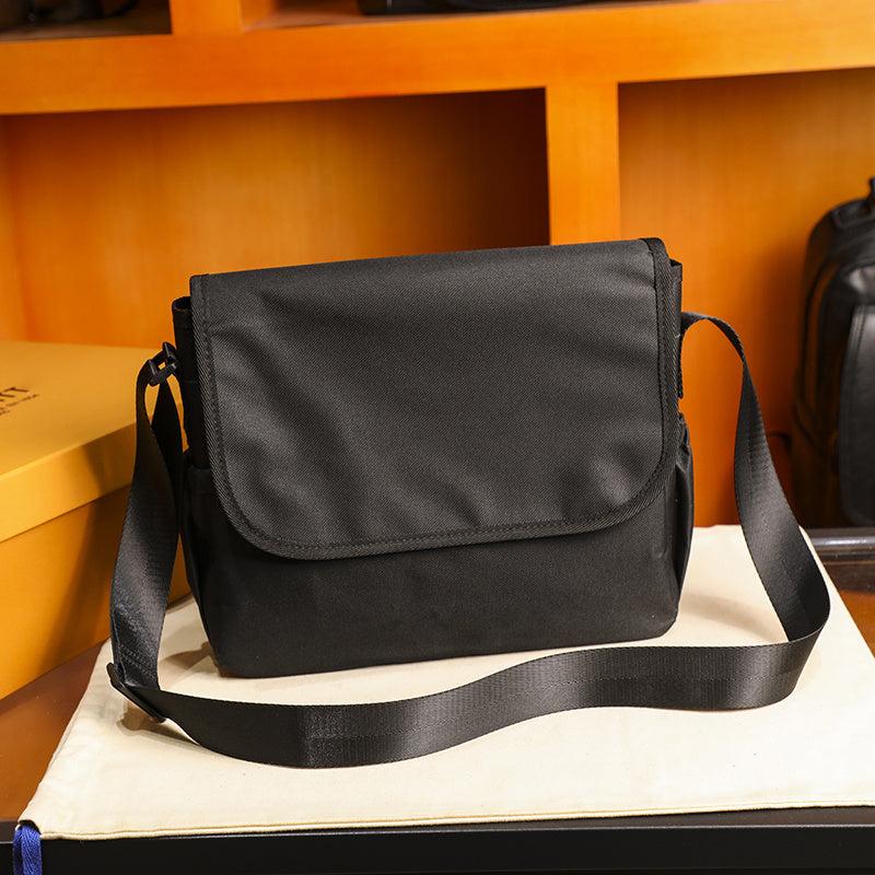 Men's Canvas Crossbody Bag Outdoor Messenger Bag