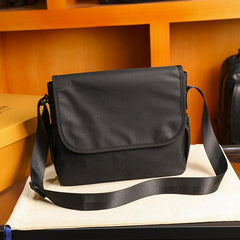 Men's Canvas Crossbody Bag Outdoor Messenger Bag