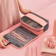 Portable Toiletry Bag Travel Storage Large Capacity Cosmetic Bag