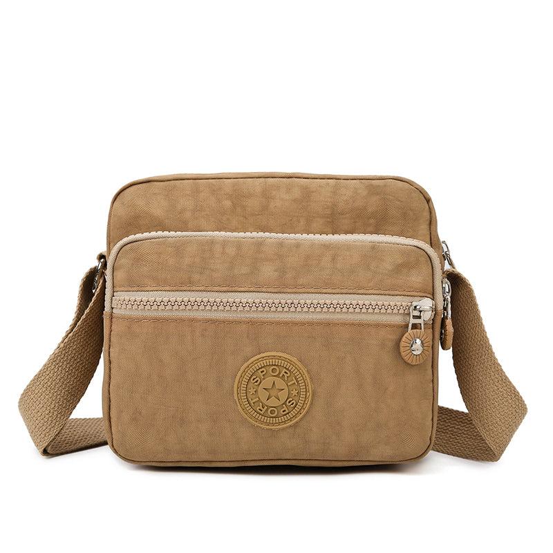 Large Capacity Crossbody Bag Lightweight Waterproof Men's Shoulder Bag