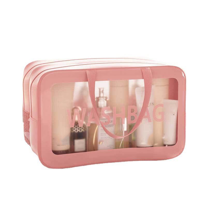 Large Capacity Dry-Wet Separation Portable Washing & Cosmetic Bag