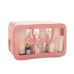 Large Capacity Dry-Wet Separation Portable Washing & Cosmetic Bag