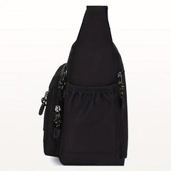 Men's Large Capacity Shoulder Bag Casual Canvas Crossbody Bag