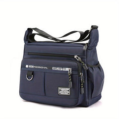 Men's Large Capacity Shoulder Bag Casual Canvas Crossbody Bag