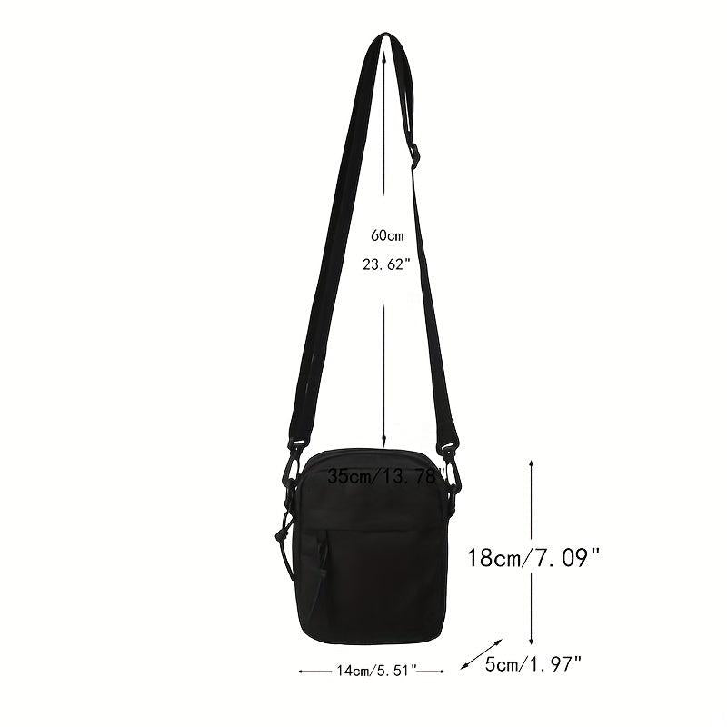 Men's Casual Small Crossbody Bags Oxford Cloth Travel Shoulder Bag