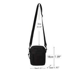 Men's Casual Small Crossbody Bags Oxford Cloth Travel Shoulder Bag