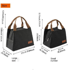 Insulation Bag Waterproof Lunch Box Bag Men Women Bento Bag Mommy Small Bag