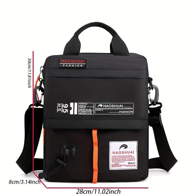 Men's Outdoor Casual Crossbody Bag Canvas Shoulder Bag
