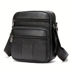 Cowhide Men's Crossbody Bag Business Leather Bag