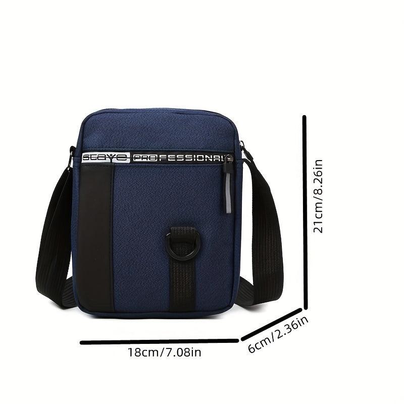 Men's Casual Shoulder Bag Oxford Cloth Crossbody Bag
