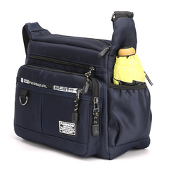 Men's Waterproof Shoulder Bag Messenger Bag Large Capacity Casual Bag