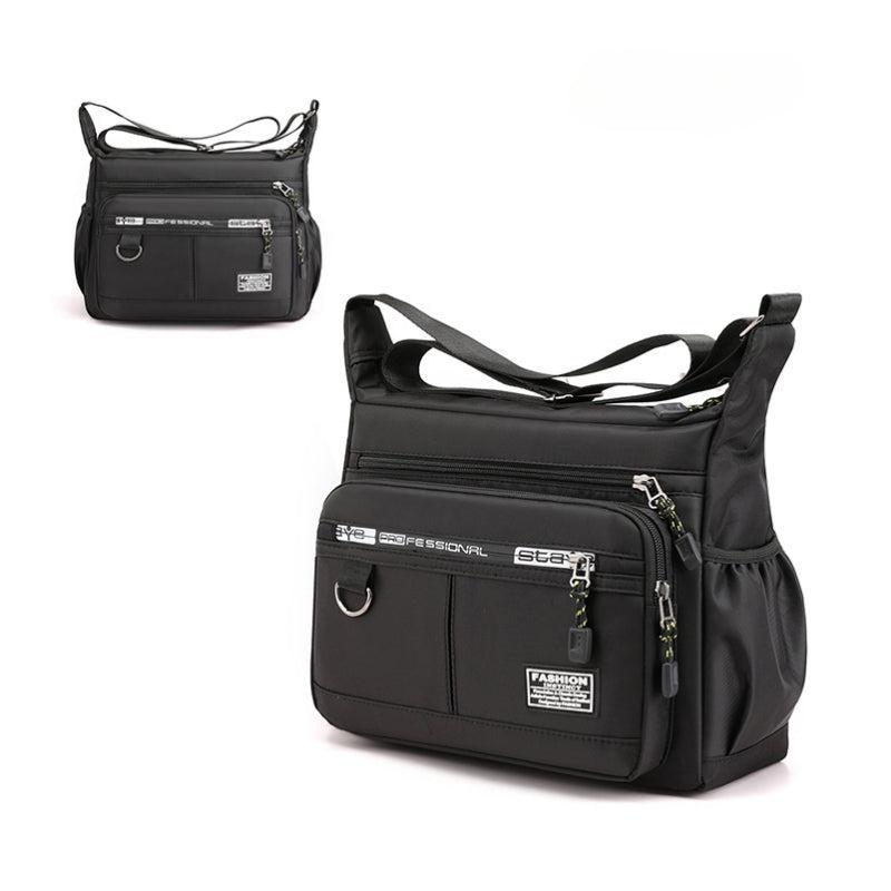 Men's Waterproof Shoulder Bag Messenger Bag Large Capacity Casual Bag
