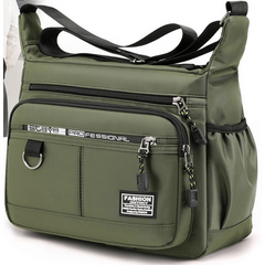 Men's Waterproof Shoulder Bag Messenger Bag Large Capacity Casual Bag