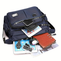 Men's Waterproof Shoulder Bag Messenger Bag Large Capacity Casual Bag