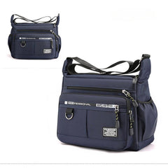 Men's Waterproof Shoulder Bag Messenger Bag Large Capacity Casual Bag