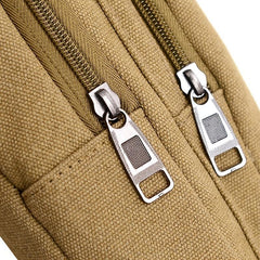 Canvas Chest Bag Small Backpack Phone Bag