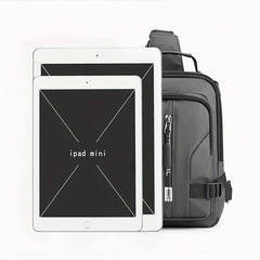 Men's Casual Crossbody Bag Lightweight Hiking Cycling Travel Shoulder Bag