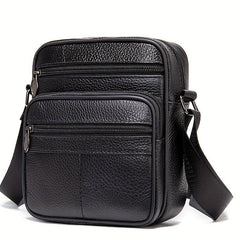 Men's Small Leather Shoulder Bag Crossbody Bag