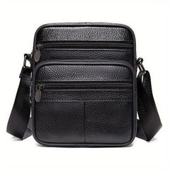 Men's Small Leather Shoulder Bag Crossbody Bag
