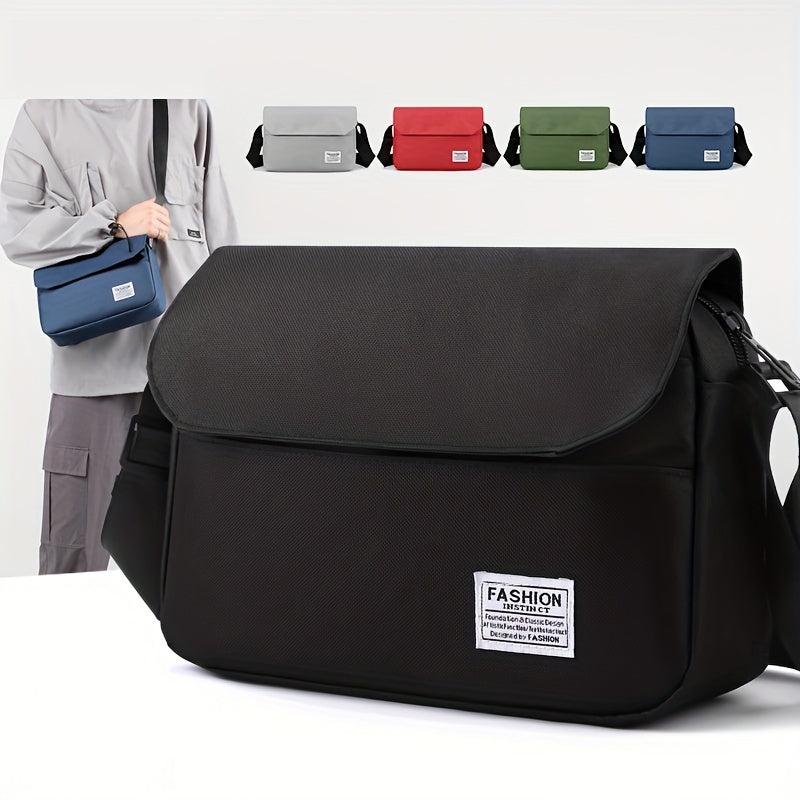 Men's Nylon Crossbody Bag Outdoor Sports Shoulder Bag