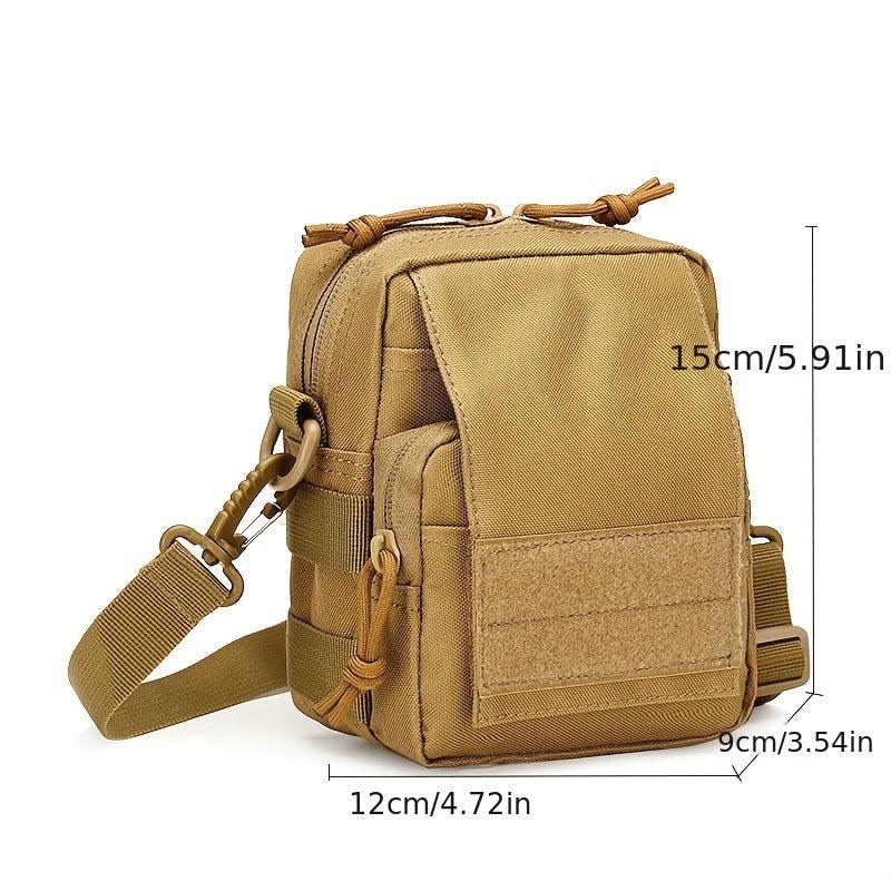 Outdoor Sports Shoulder Vertical Bag Nylon Military Single Shoulder Bag