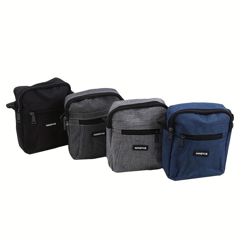 Men's Canvas Waterproof Messenger Bag for Outdoor