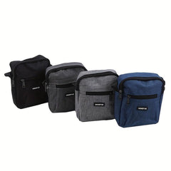 Men's Canvas Waterproof Messenger Bag for Outdoor