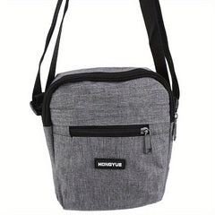 Men's Canvas Waterproof Messenger Bag for Outdoor