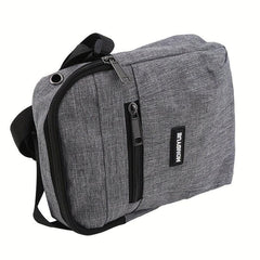 Men's Canvas Waterproof Messenger Bag for Outdoor