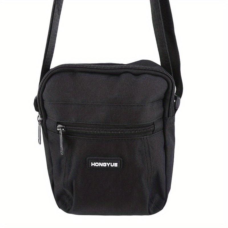 Men's Canvas Waterproof Messenger Bag for Outdoor