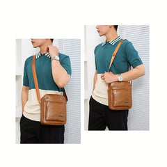 Men's Business Shoulder Bag Large Capacity Crossbody Bag