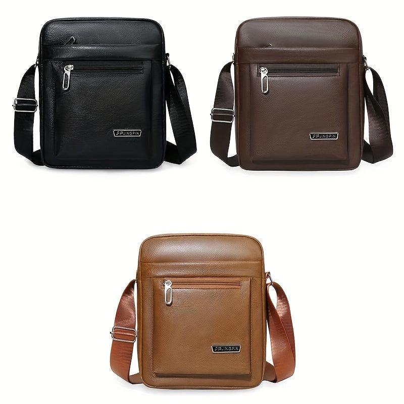 Men's Business Shoulder Bag Large Capacity Crossbody Bag