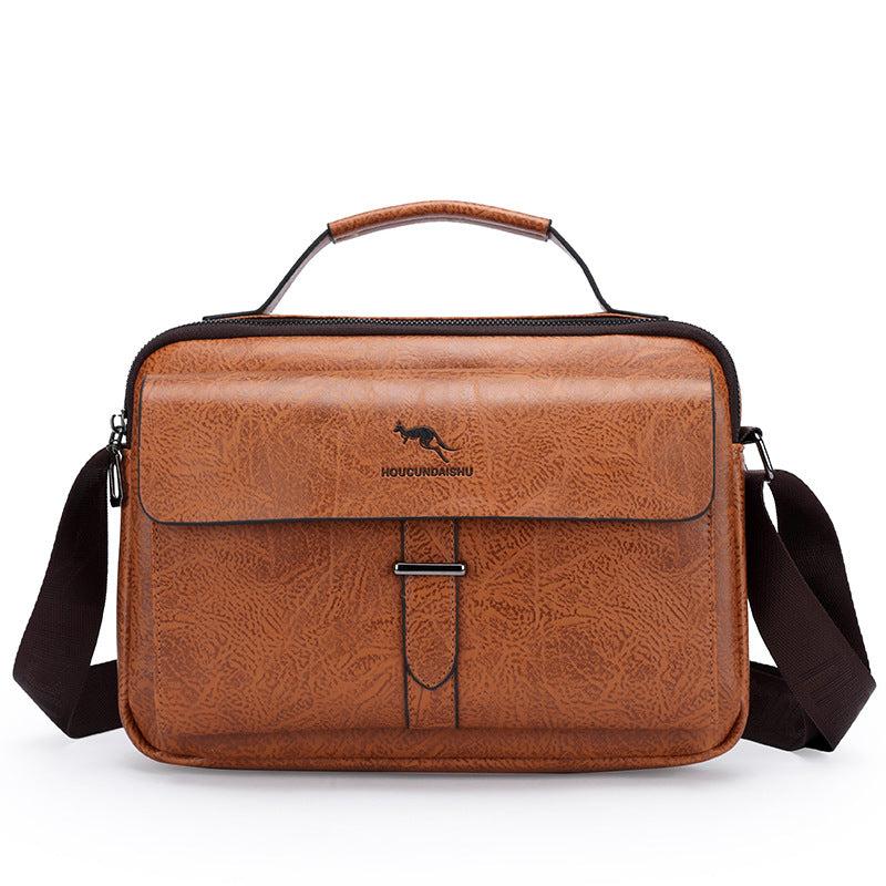 Men's Retro Business Shoulder Bag
