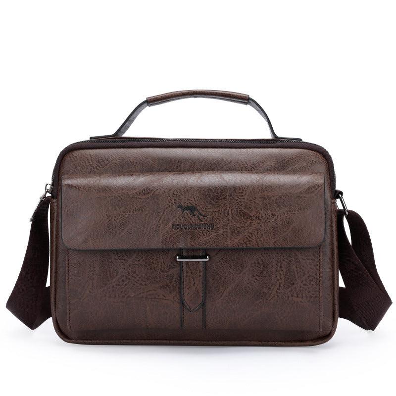Men's Retro Business Shoulder Bag