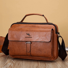 Men's Retro Business Shoulder Bag