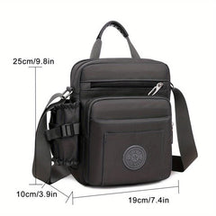 Men's Business Casual Shoulder Bag Waterproof Messenger Bag