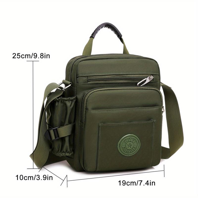 Men's Business Casual Shoulder Bag Waterproof Messenger Bag