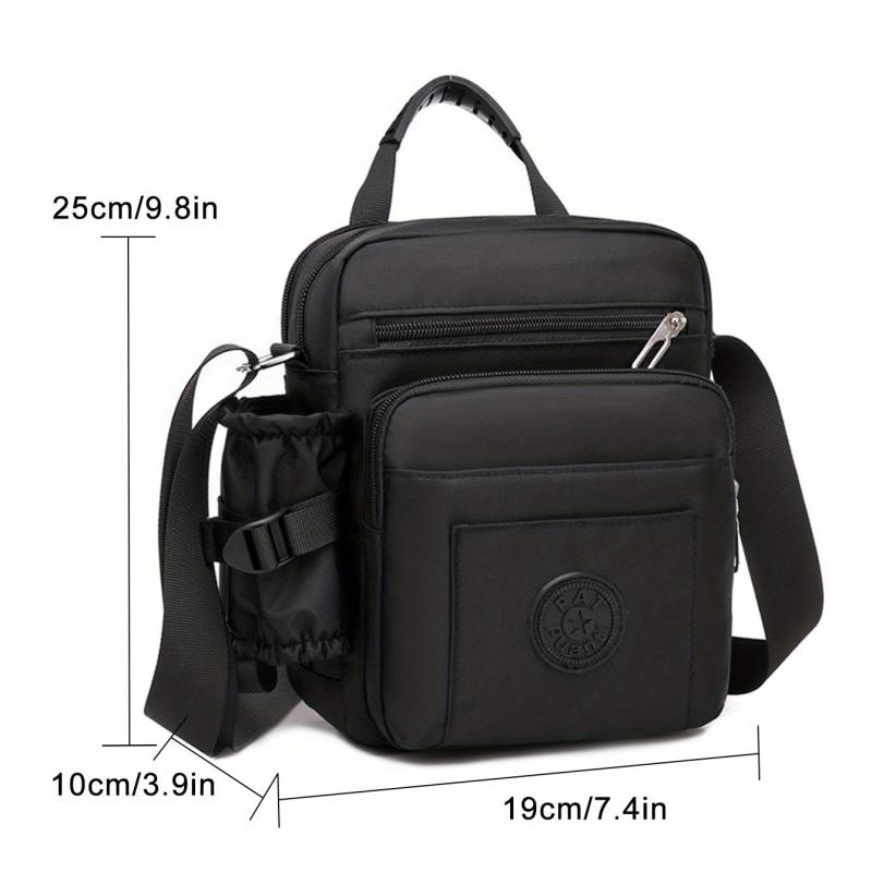 Men's Business Casual Shoulder Bag Waterproof Messenger Bag