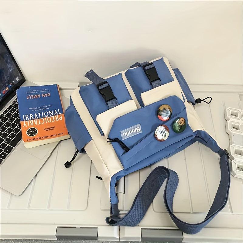 Men's Large Capacity Shoulder Bag Casual Messenger Bag