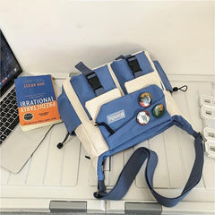 Men's Large Capacity Shoulder Bag Casual Messenger Bag