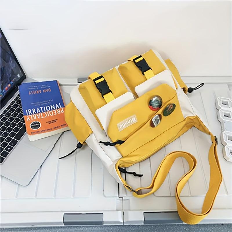Men's Large Capacity Shoulder Bag Casual Messenger Bag