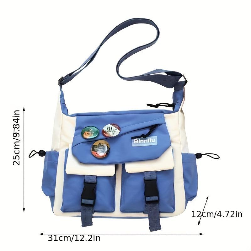 Men's Large Capacity Shoulder Bag Casual Messenger Bag