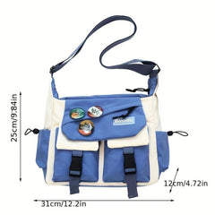 Men's Large Capacity Shoulder Bag Casual Messenger Bag