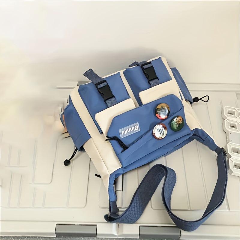 Men's Large Capacity Shoulder Bag Casual Messenger Bag