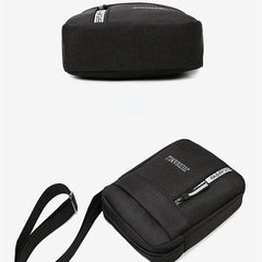 Men's Small Square Shoulder Bag Casual Style