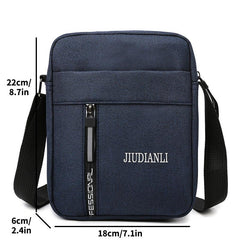Men's Small Square Shoulder Bag Casual Style