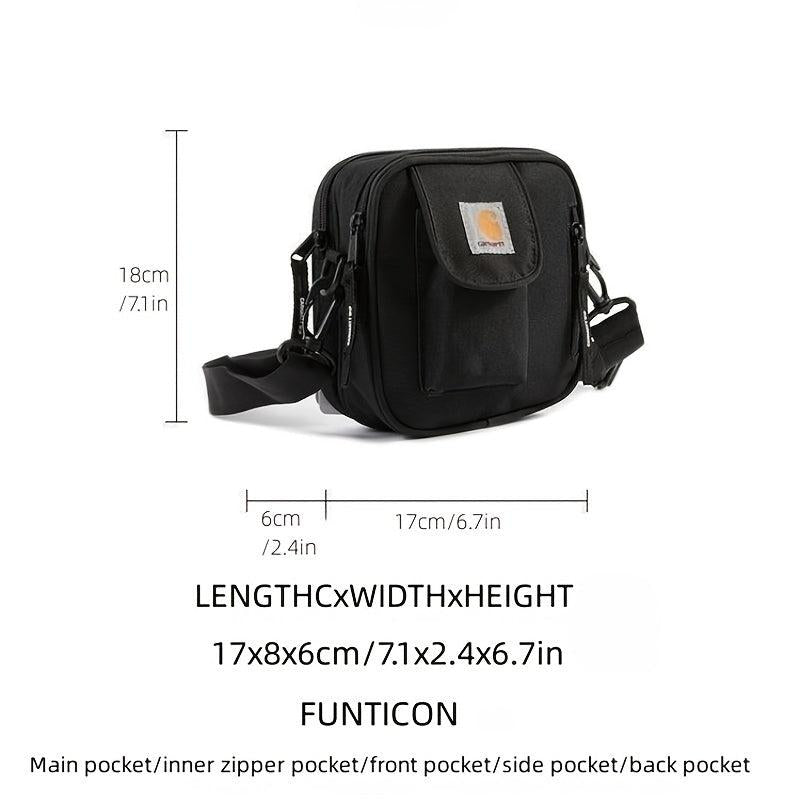 Men's Casual Shoulder Bag for Travel and Outdoor Activities