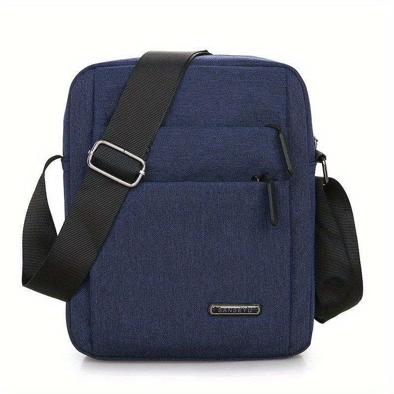Men's Oxford Cloth Shoulder Bag Casual Backpack