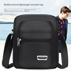 Nylon Shoulder Bag Men's Business Messenger Bag Waterproof Oxford Cloth